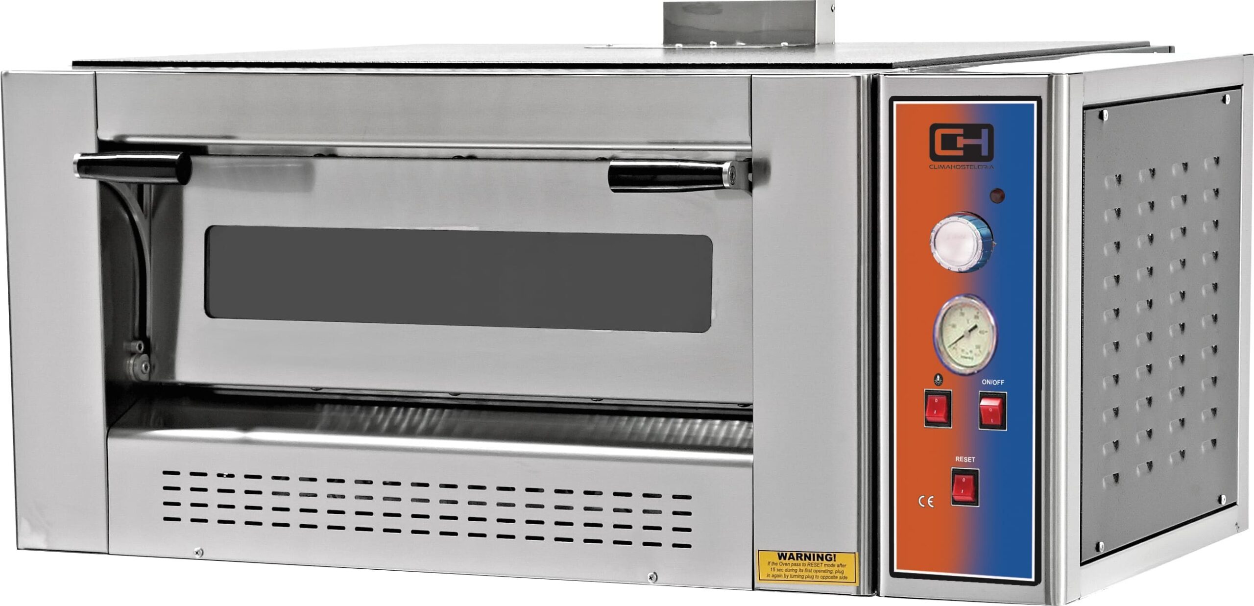 Forno Pizza a Gás 9 Pizzas Ø300mm EMP9G