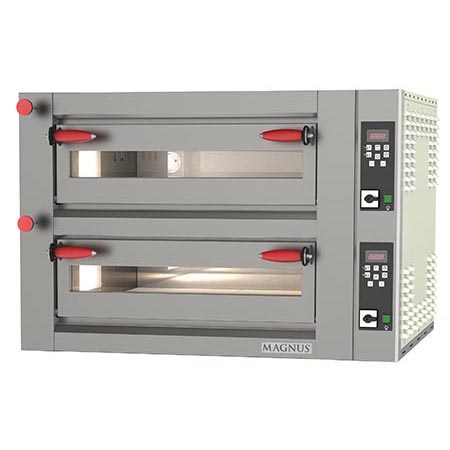 Forno Elétrico de Pizza com 2 Câmaras Refratárias Digital