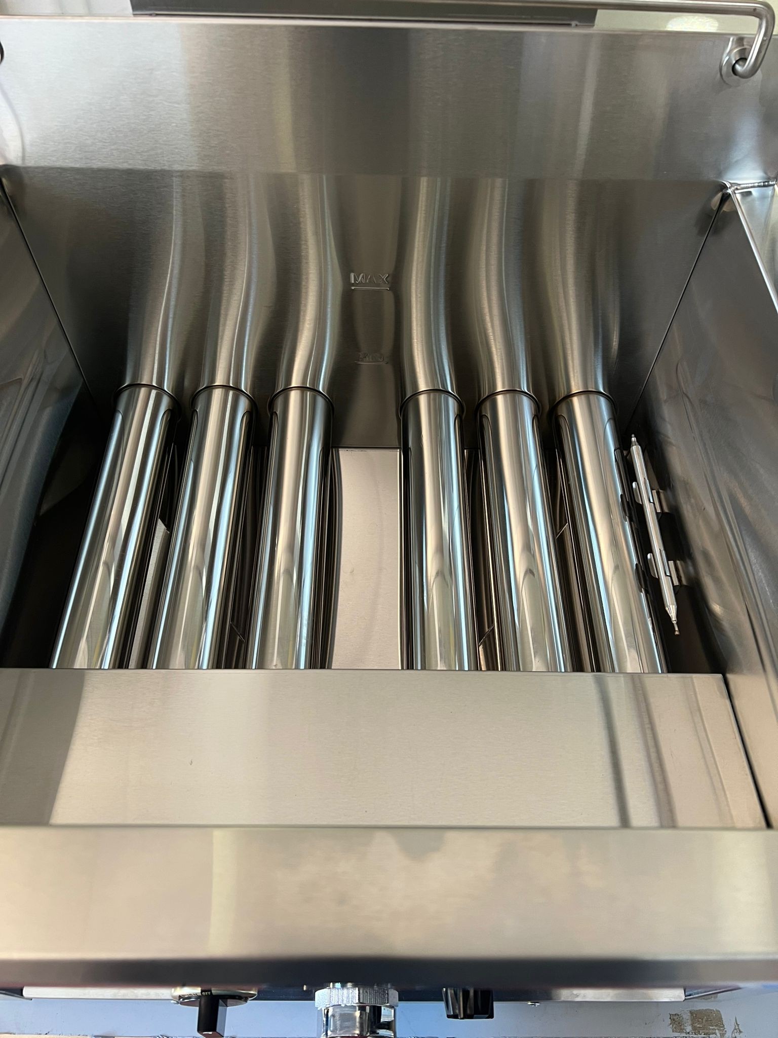 Fritadeira Industrial a Gás Dupla Sobremesa 30L
