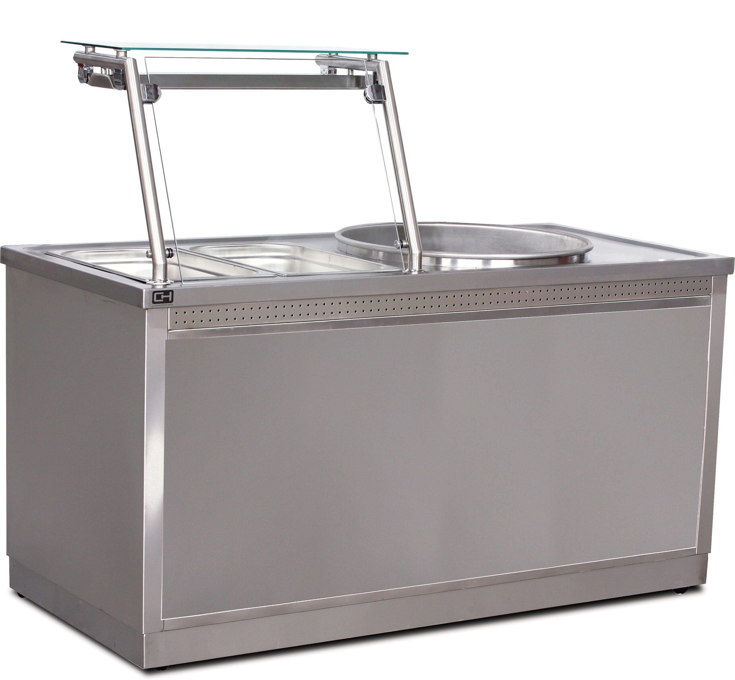 Fritadeira a Gás para Churros 25L com Vitrine
