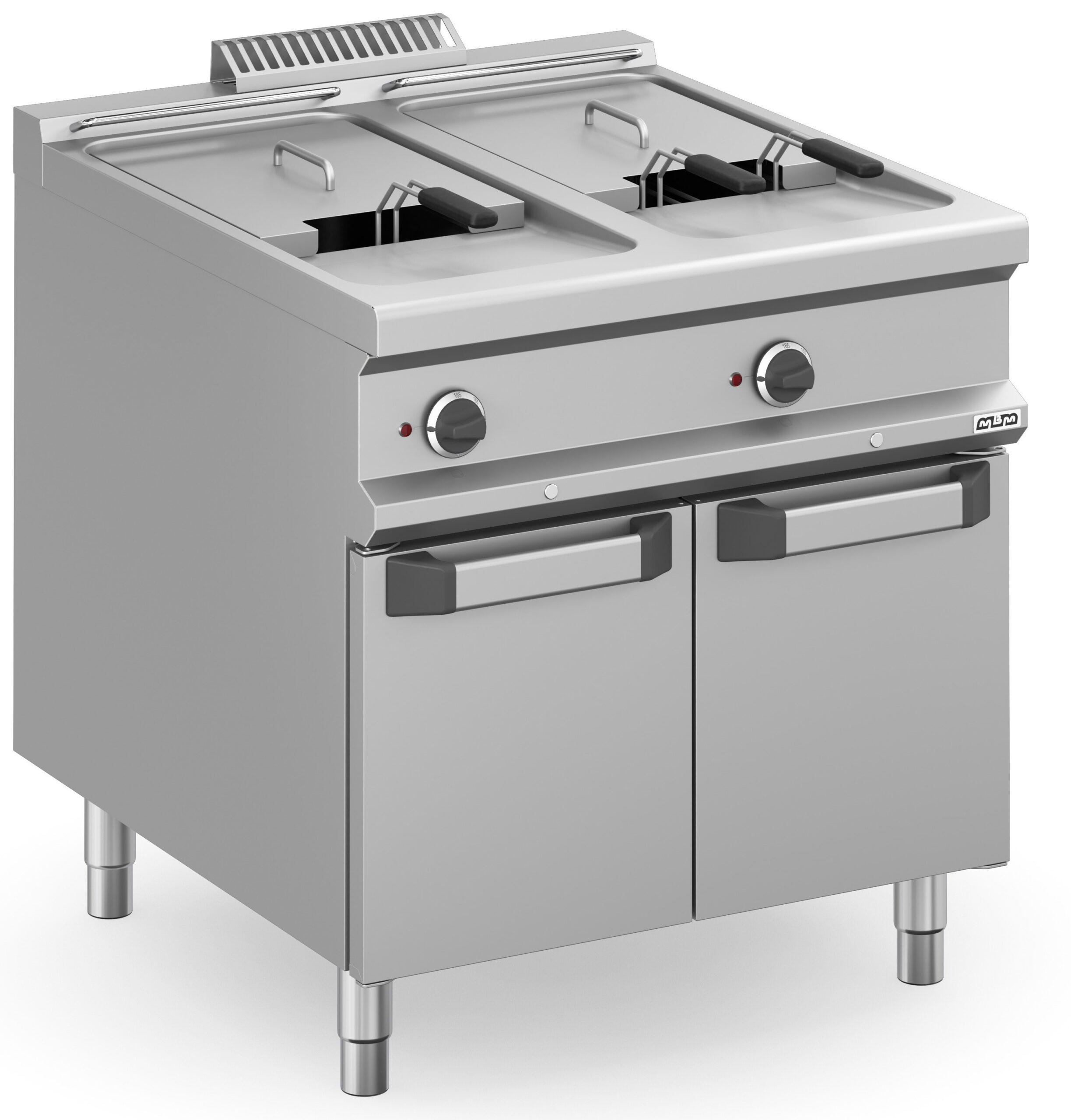 Fritadeira Industrial Elétrica Dupla 18+18L 32kW Linha 900