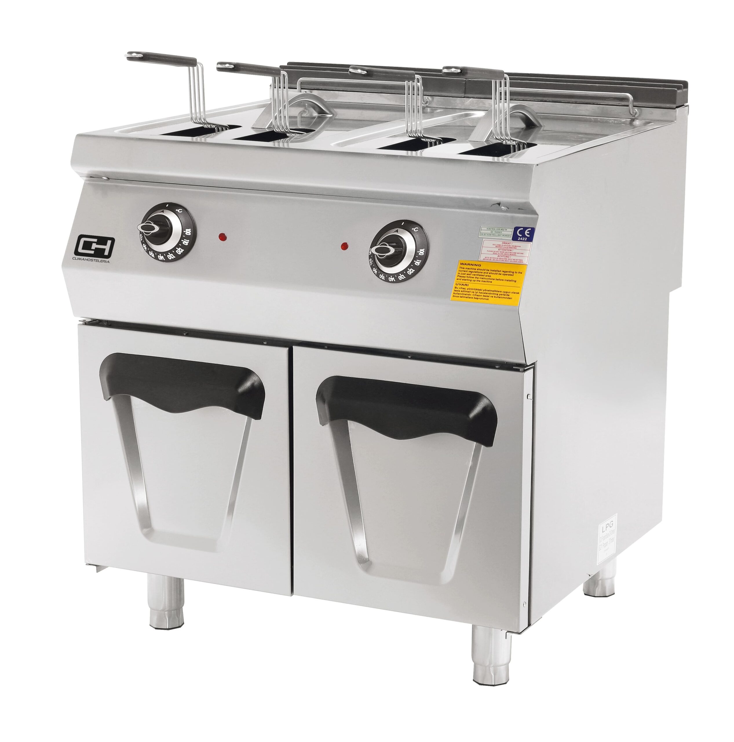 Fritadeira Elétrica Industrial 2x24L Linha 900 Empilável