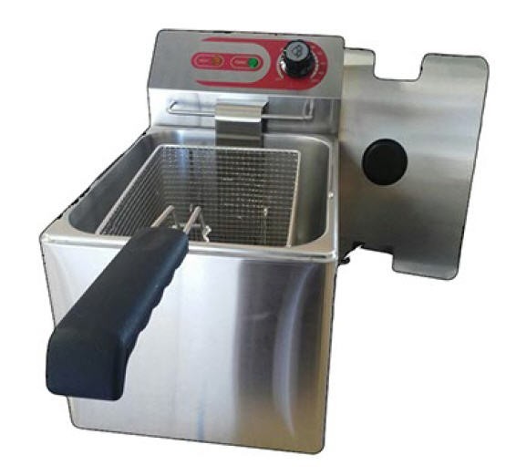 Fritadeira Elétrica Industrial EF-8L Cuba Simples 8 Litros