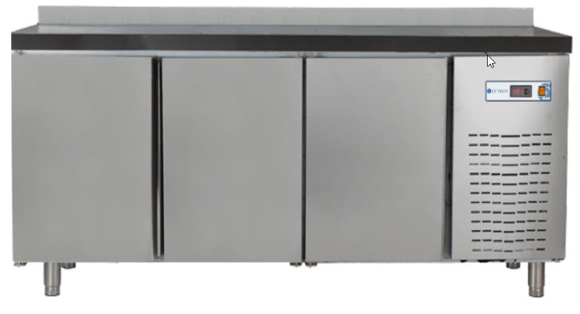 Balcão Refrigerado de Apoio Serie 600, 3 Portas