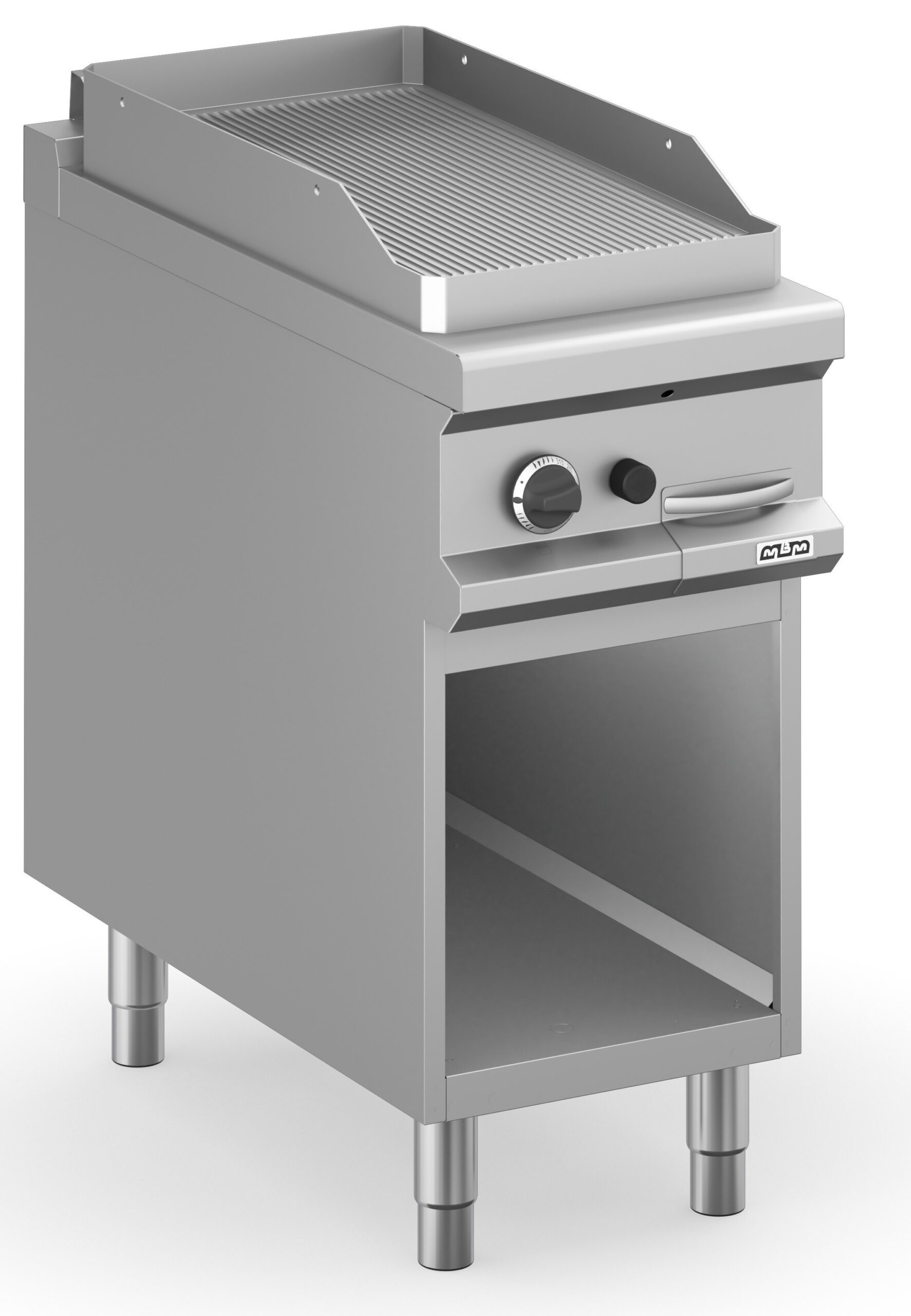 Fry-top a Gás 40 cm com Placa Ranhurada MAGISTRA PLUS 900