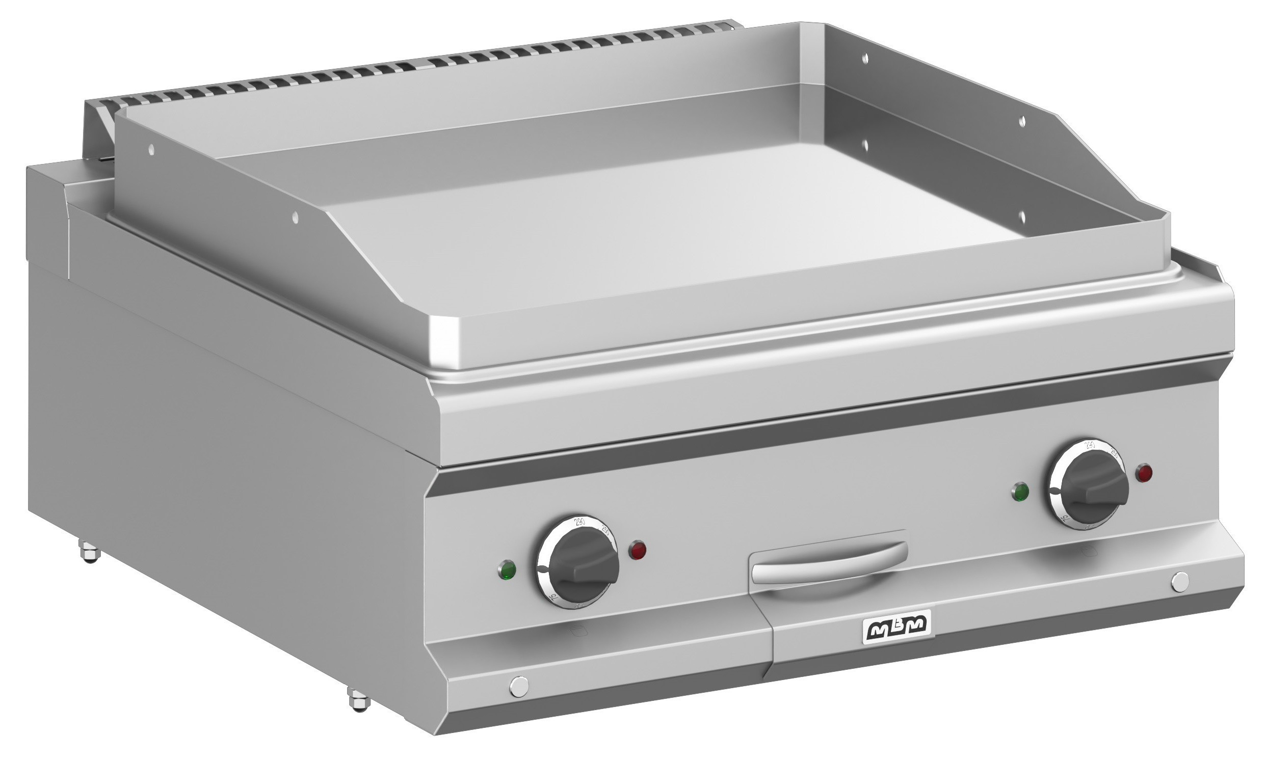 Fry-Top Elétrico Linha 700, Placa Lisa Cromada, 8 kW