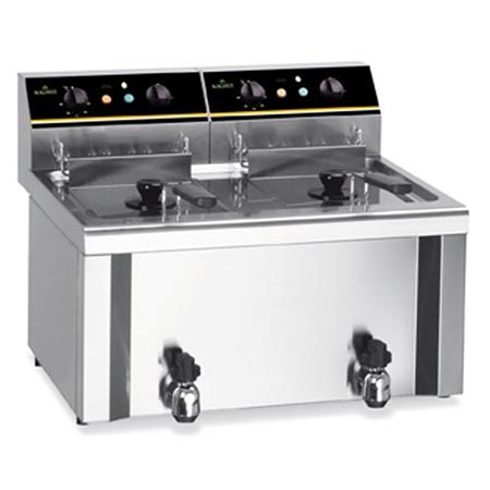 Fritadeira Elétrica Dupla 9+9L de Bancada