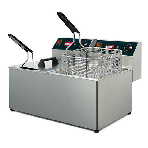 Fritadeira Elétrica Industrial Dupla 5+5L