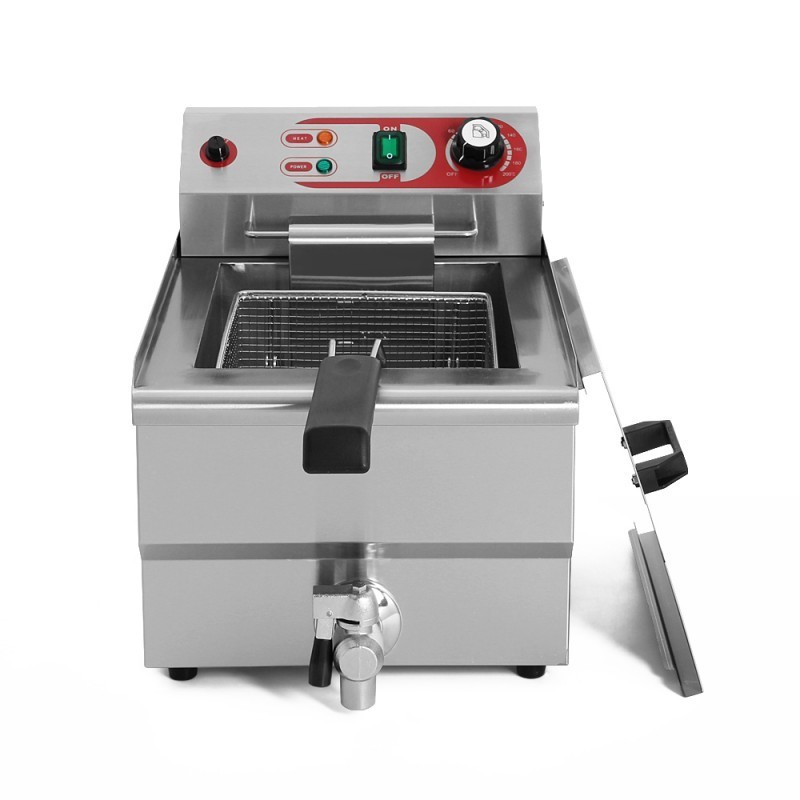 Fritadeira Elétrica Profissional 1 Cuba 14L Bancada
