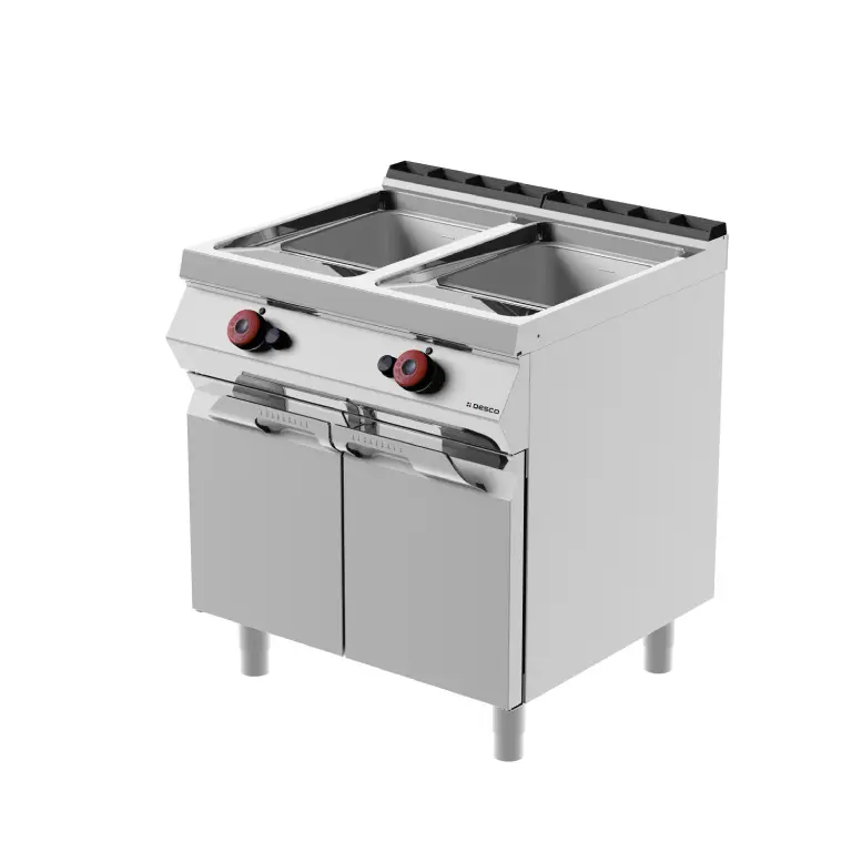 Fritadeira a Gás Industrial 2 Cubas 2x11L - Linha 700