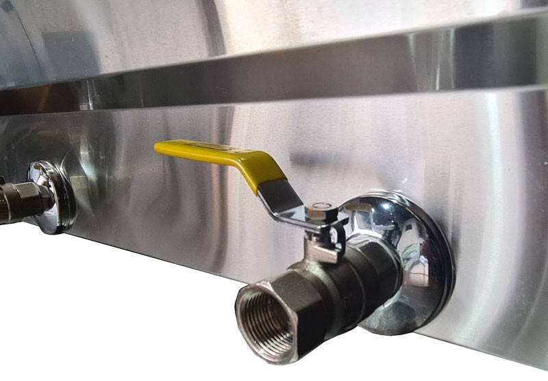 Fritadeira Industrial Elétrica - 2 Cubas 12+12L