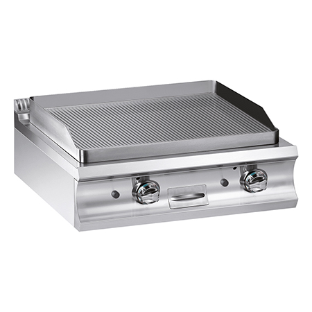 Fry-Top a Gás Canelado 780x720 mm Linha 900 TOP