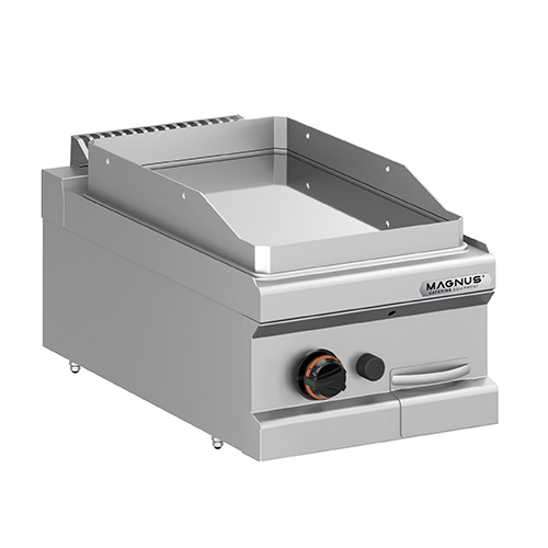 Fry-Top a Gás Cromoduro Liso 350x570 mm para Bancada
