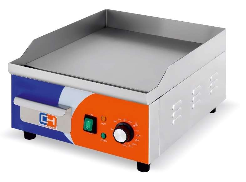 Fry Top Elétrica Profissional Superfície Lisa 360x460x220h mm