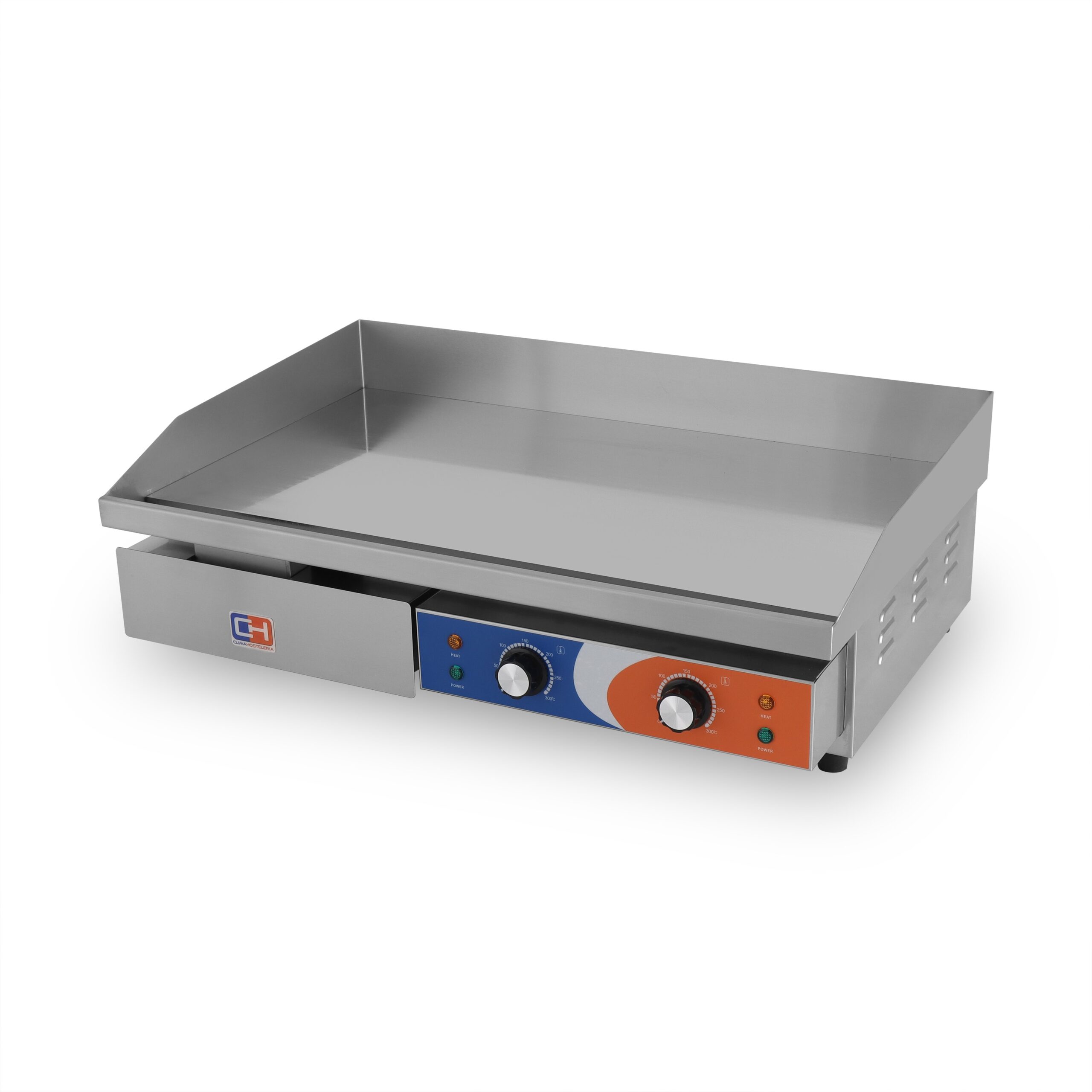 Fry Top Elétrico Profissional Cromoduro, Placa Lisa 730x400 mm