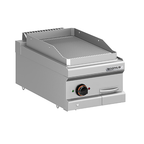 Fry-top Elétrico Cromoduro Liso de Bancada 400x720 mm Linha 700