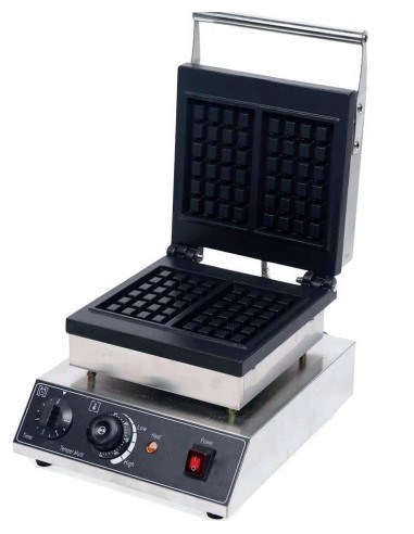 Máquina de Waffles Profissional Simples Inox
