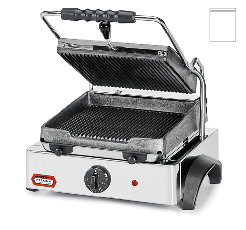 Grelhador de Contacto Profissional Liso 400x430x240mm