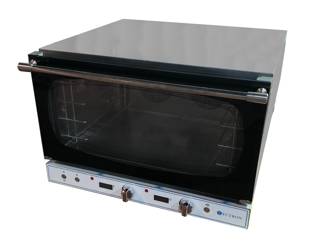 Forno de Convecção Inox 4 Tabuleiros 400x600mm com Humidificador