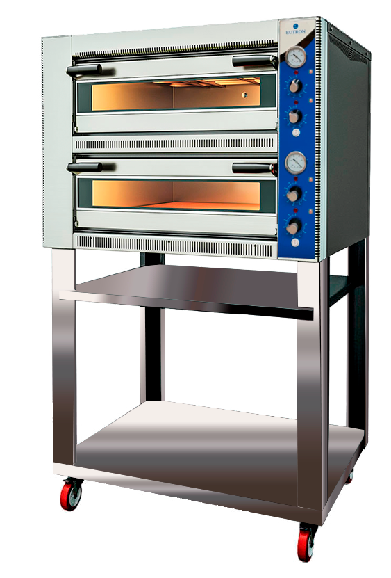Forno Elétrico Profissional 6+6 Pizzas 33cm
