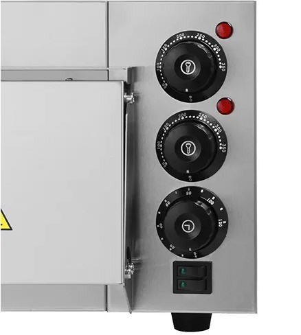Forno Elétrico de Pizzas Simples 400x400 mm
