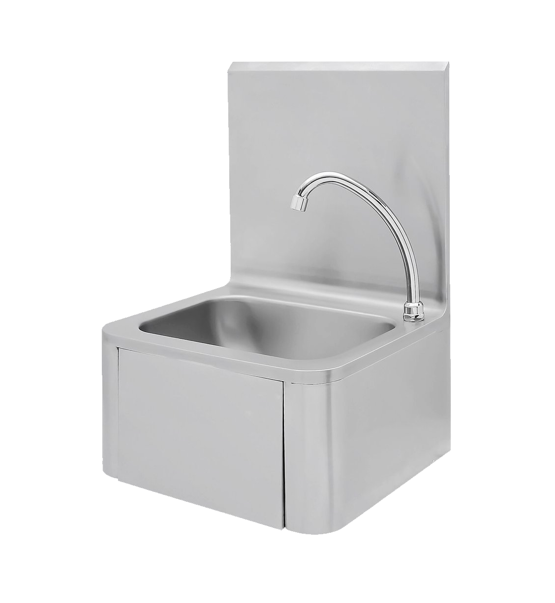 Lavamãos de Parede Inox HS-1 40x30 cm Profissional