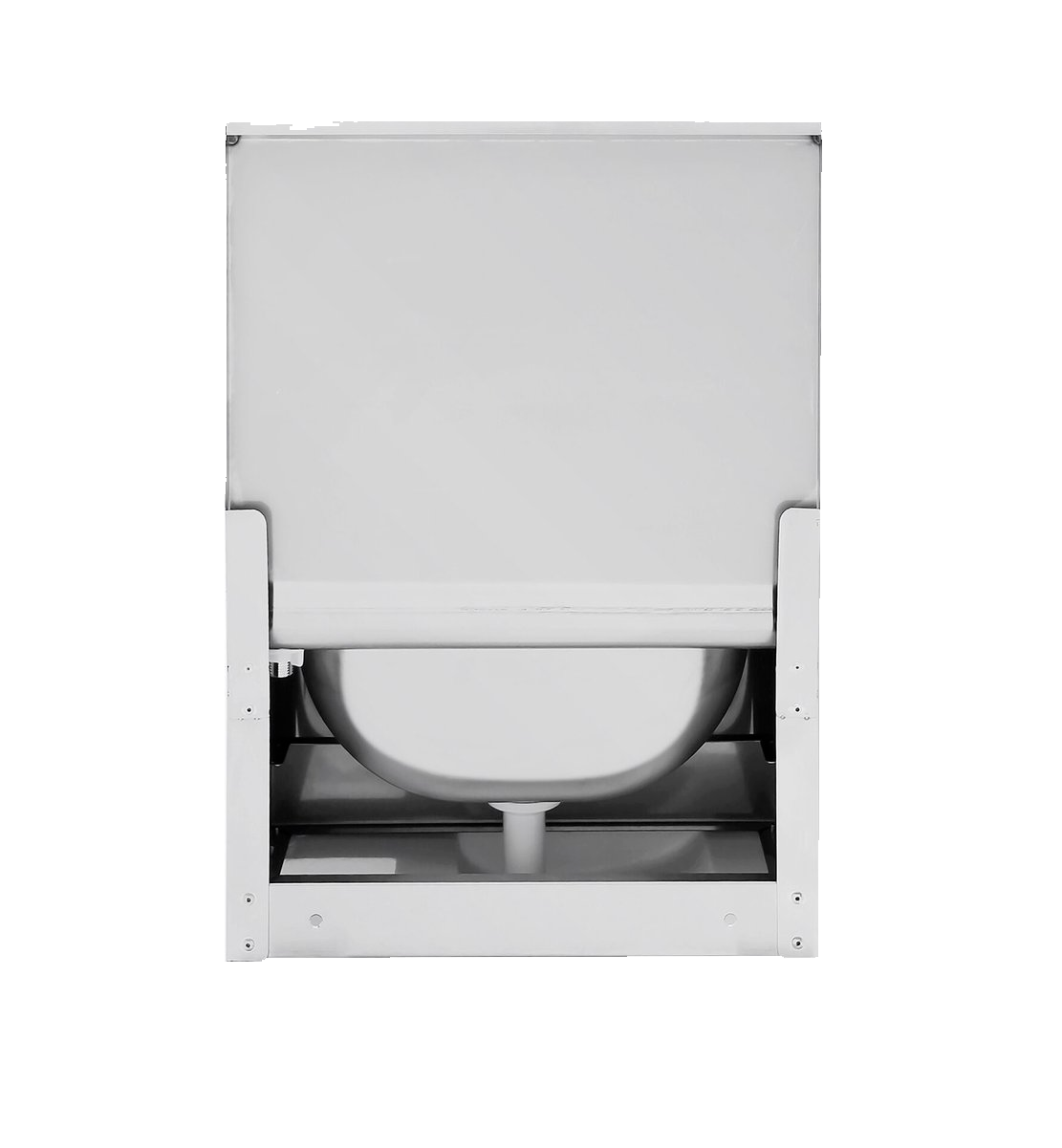 Lavamãos de Parede Inox HS-1 40x30 cm Profissional