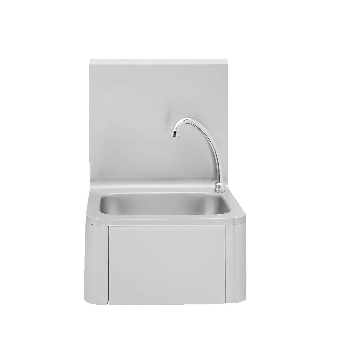 Lavamãos de Parede Inox HS-1 40x30 cm Profissional