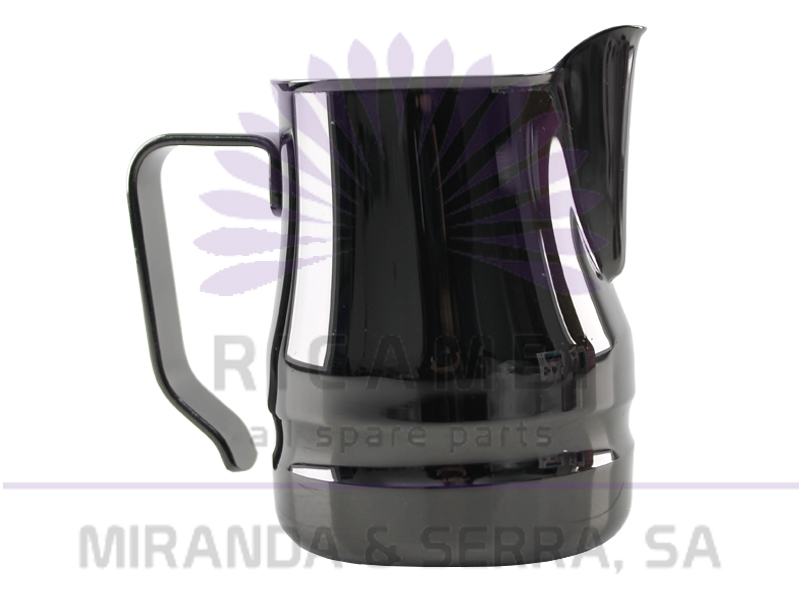 Leiteira de Inox Cinza para Cafetaria 0.35L