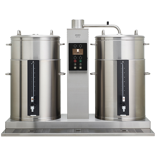 Máquina de Café de Filtro Industrial 160L com 2 Containers