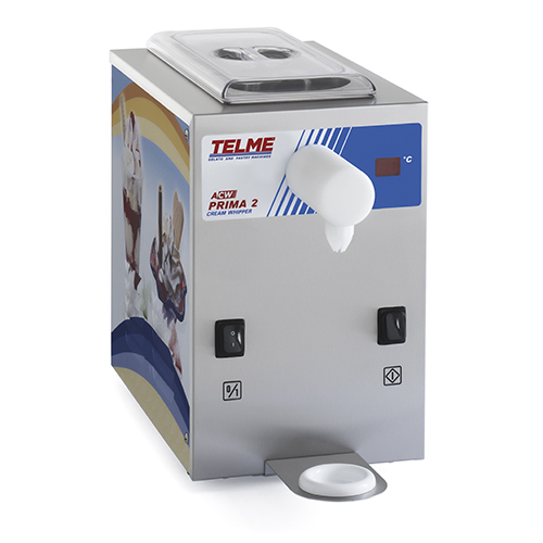 Máquina de Chantilly Refrigerada 2 Litros Compacta