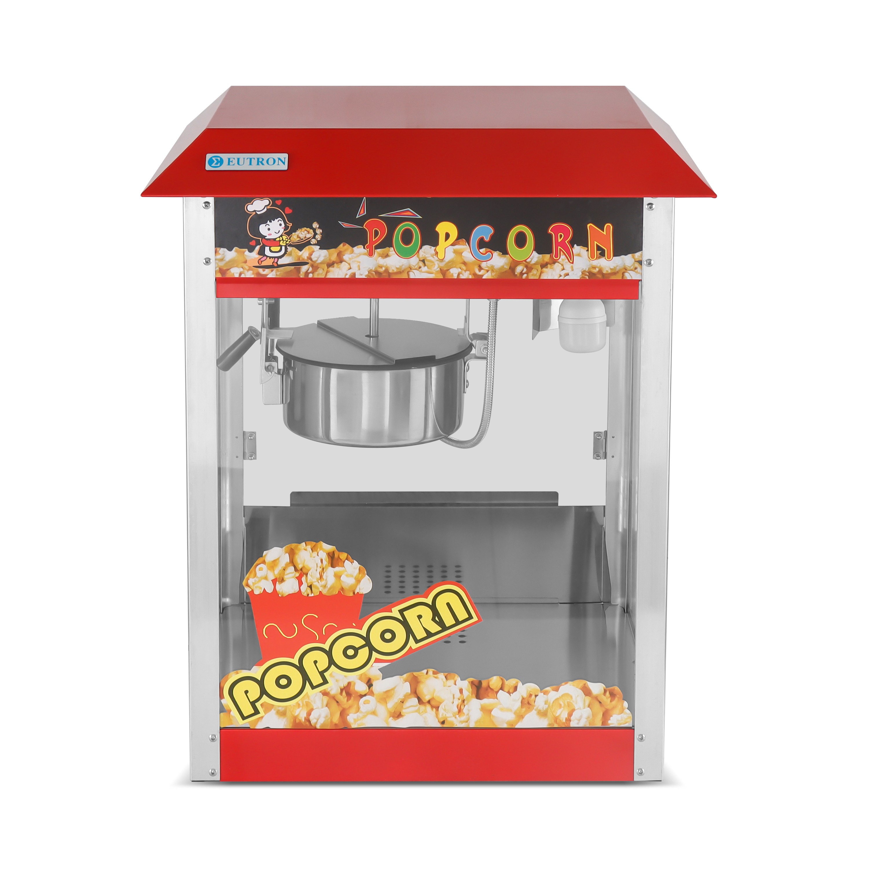 Máquina de Pipocas Profissional 5 kg/h Eutron
