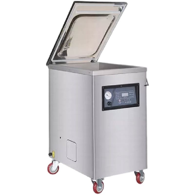Máquina de Vácuo Industrial DZ-400/2L Chão, 2 Barras