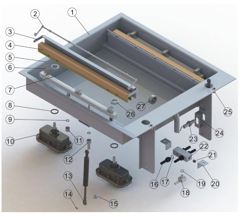 Máquina de Embalar a Vácuo Profissional 410mm e 20m³/h