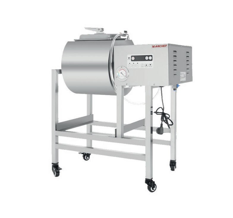Máquina Marinadora a Vácuo Industrial 490 Kg/h