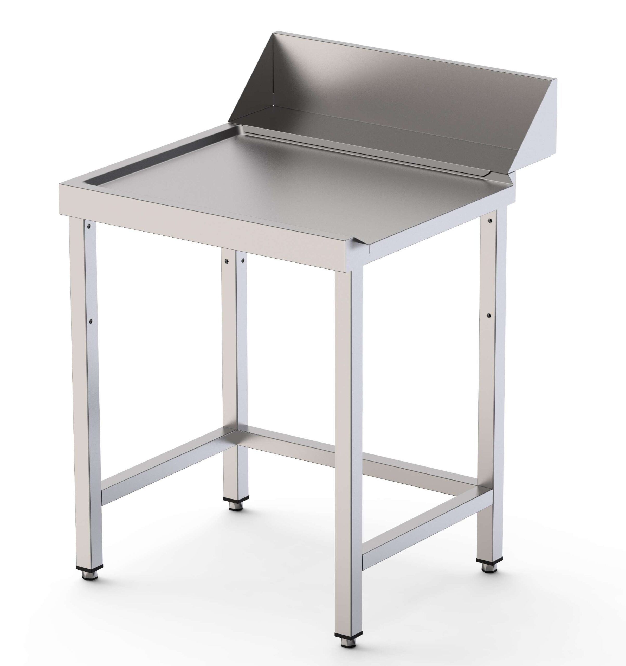 Mesa de Apoio Inox para Máquina de Loiça 1100x750mm