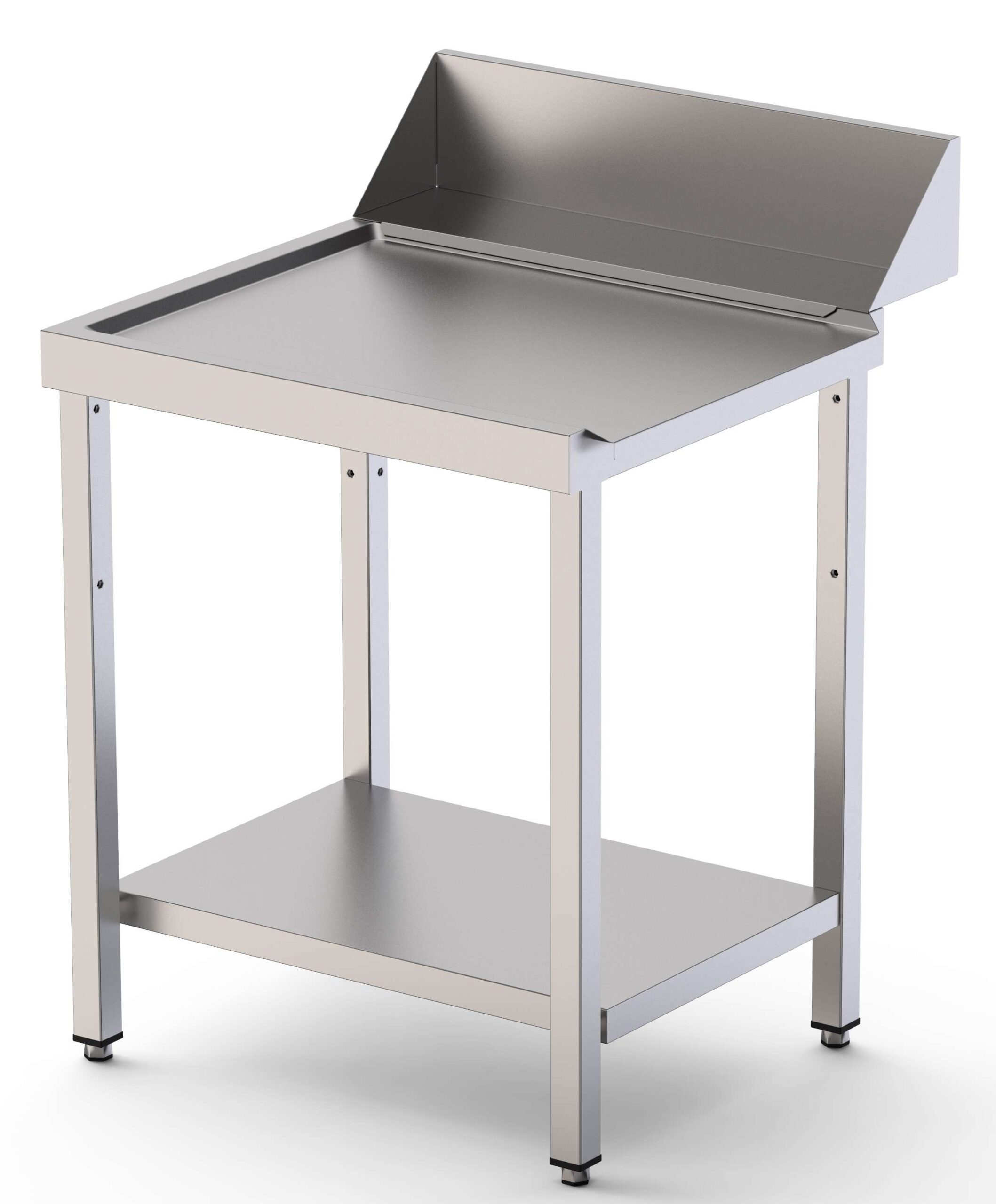 Mesa de Apoio Inox para Máquina de Loiça 1100x750x850mm
