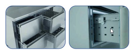 Mesa Refrigerada 3 Portas Inox 2000x750x600mm