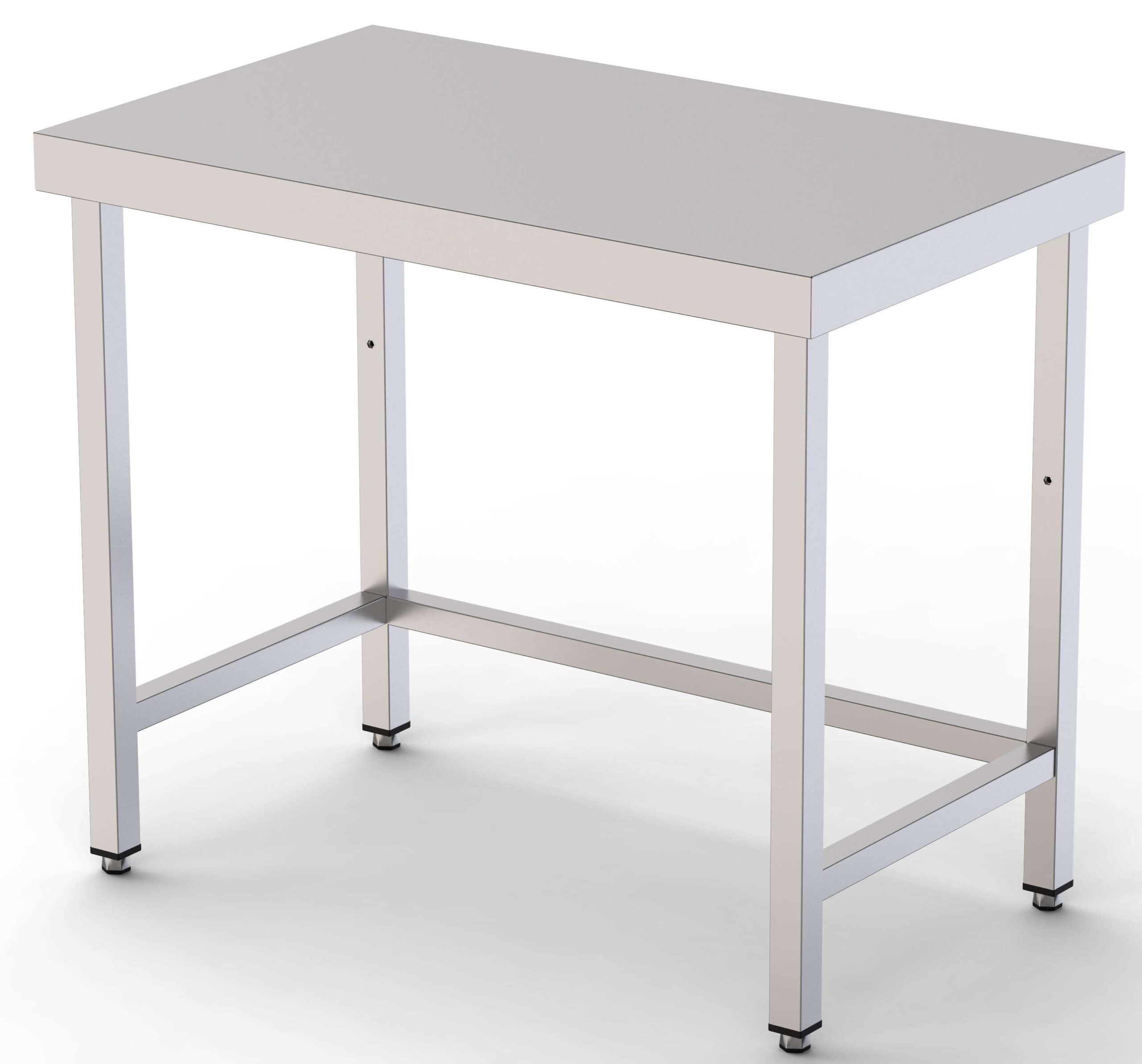 Mesa de Trabalho Central Inox 1400x700 mm