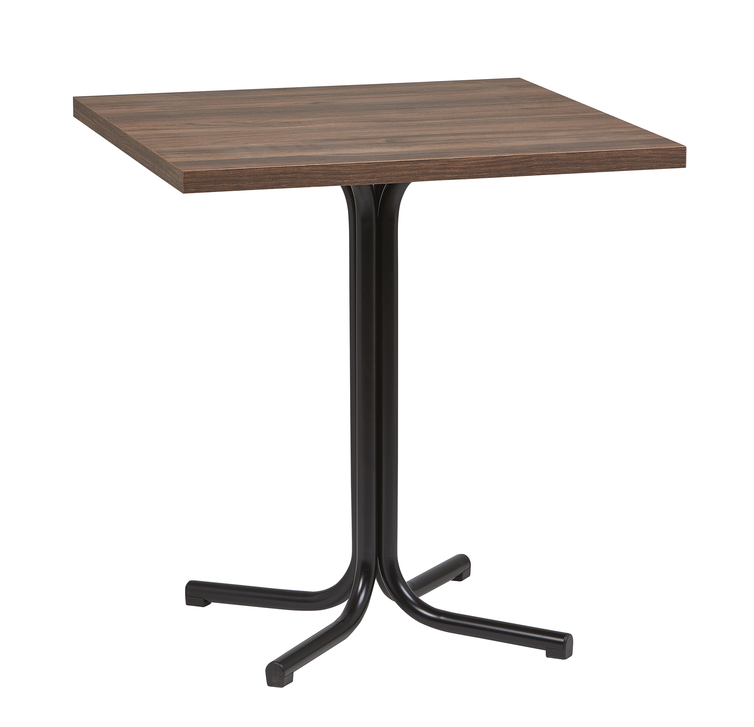 Mesa Interior Melamina Nogueira 70x70 cm MERIDA