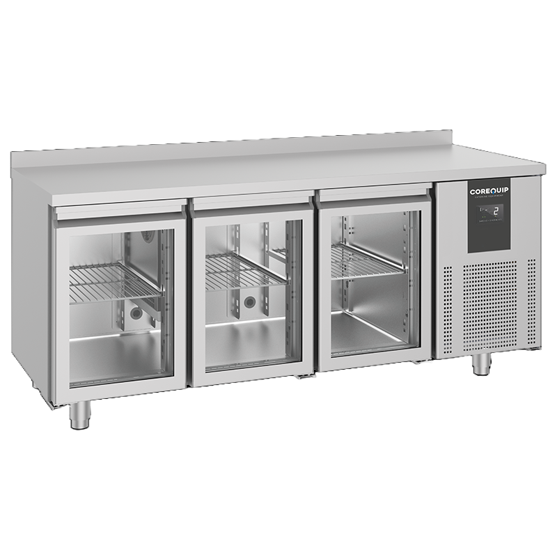 Mesa Refrigerada Gastronorm Ventilada 3 Portas -2ºC/+8ºC