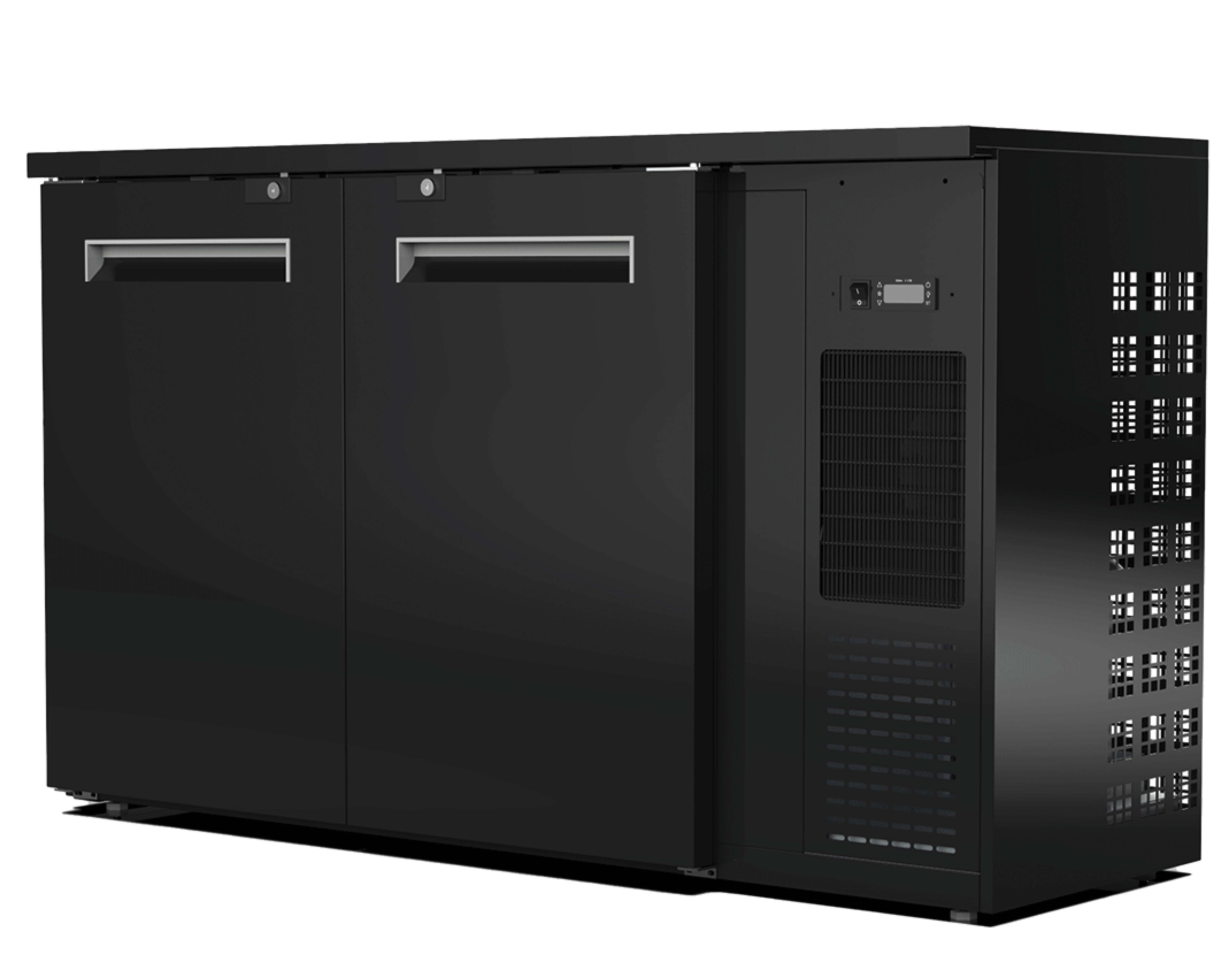 Mesa Refrigerada Mural 2 Portas EF5-22 MU Preto