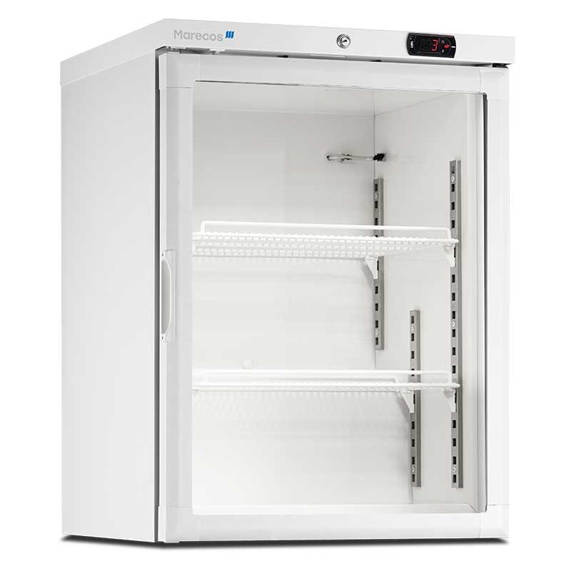 Mini Armário Congelador Vertical 108L Porta Vidro
