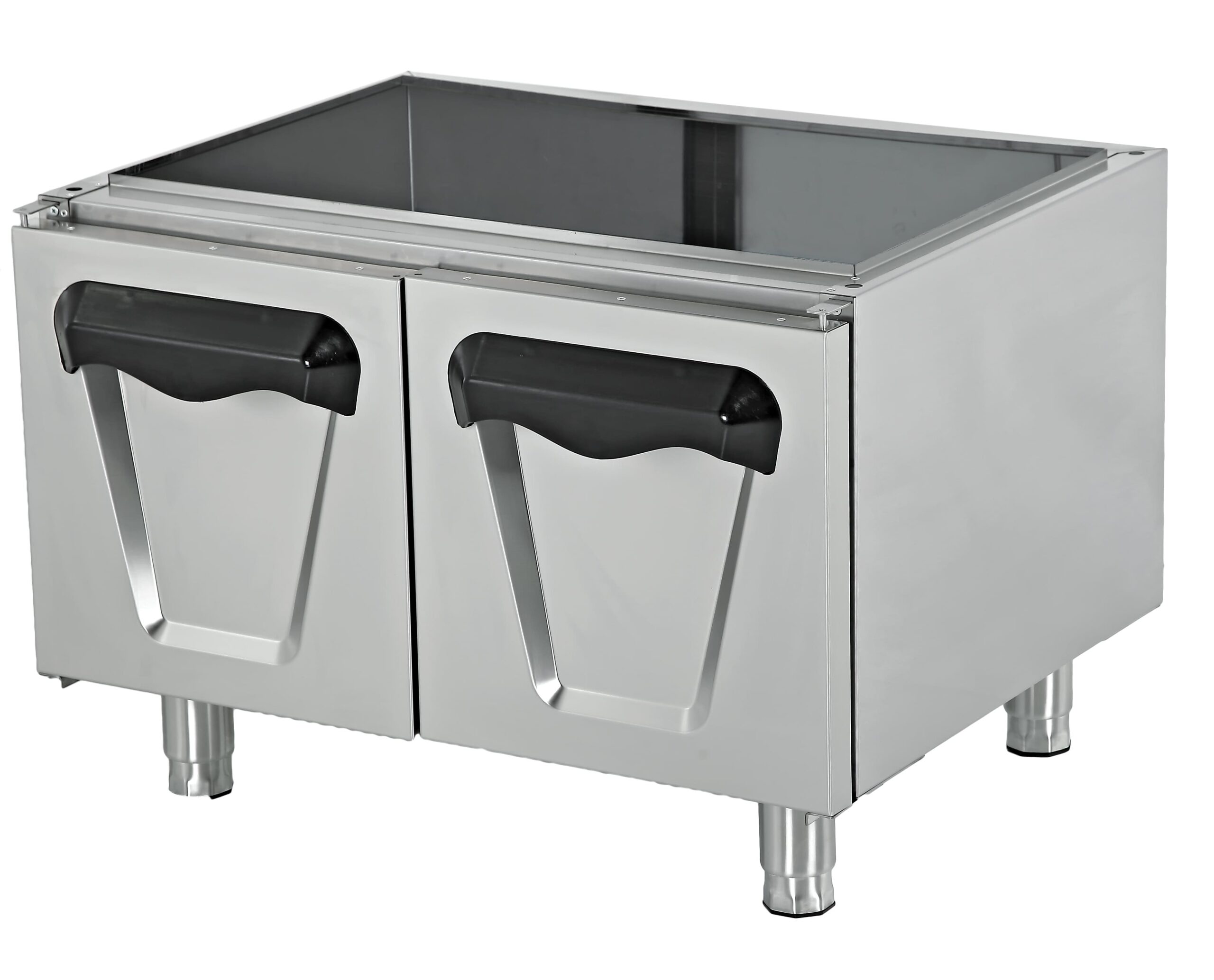 Módulo Base Inox 2 Portas Linha 700 800x620x550h mm