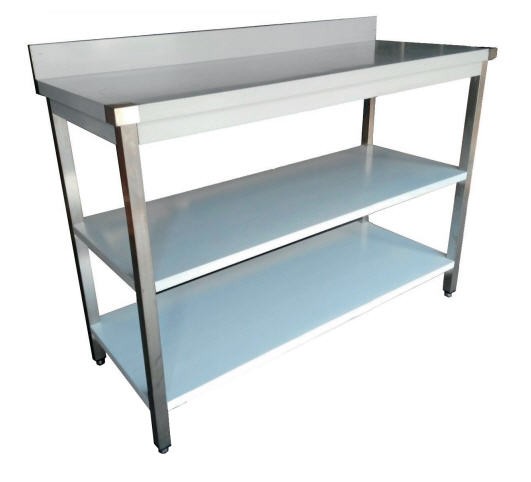 Móvel de Prateleiras Inox 1000x600mm para Copos