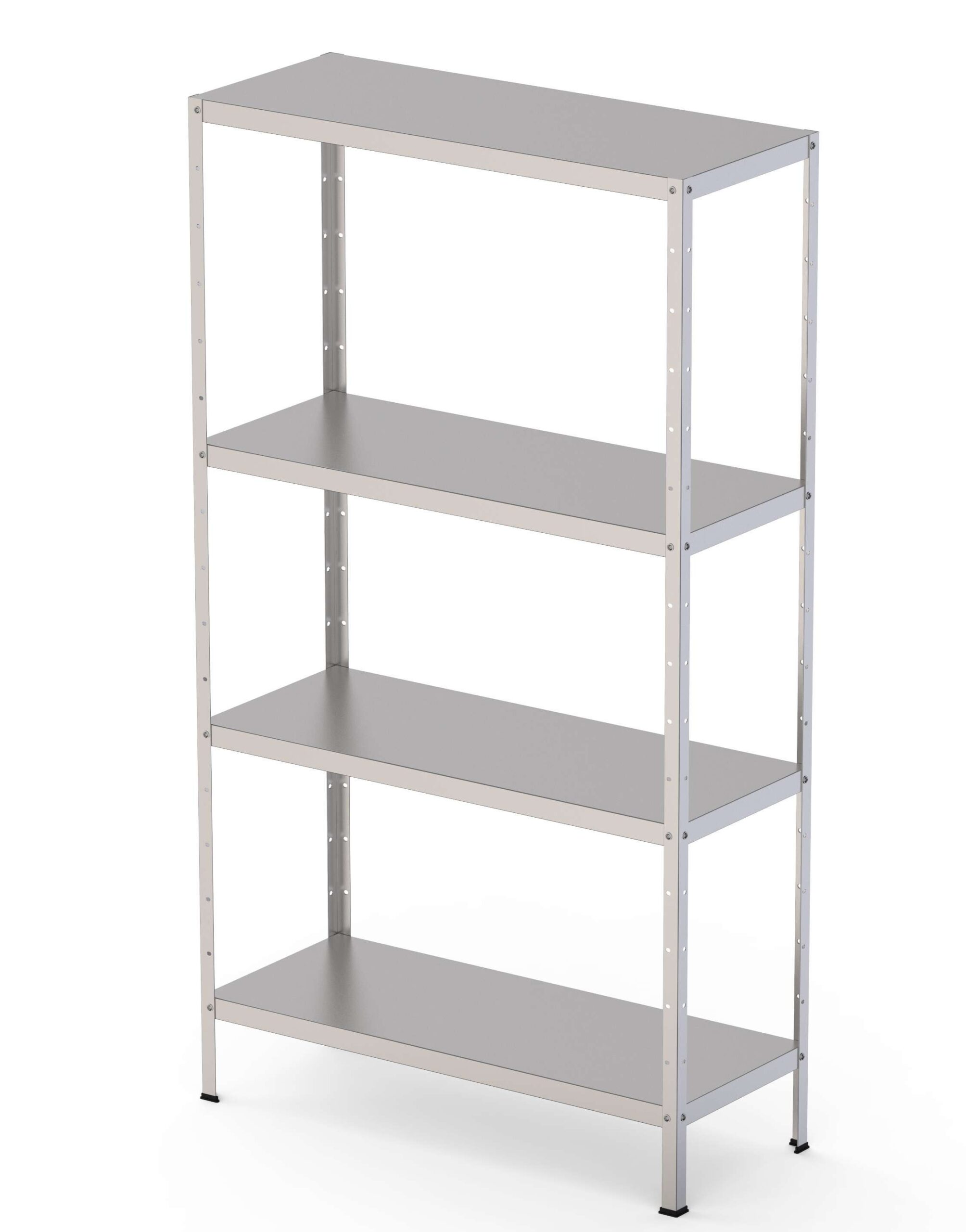 Móvel de Prateleiras Inox 1000x300x2000h mm