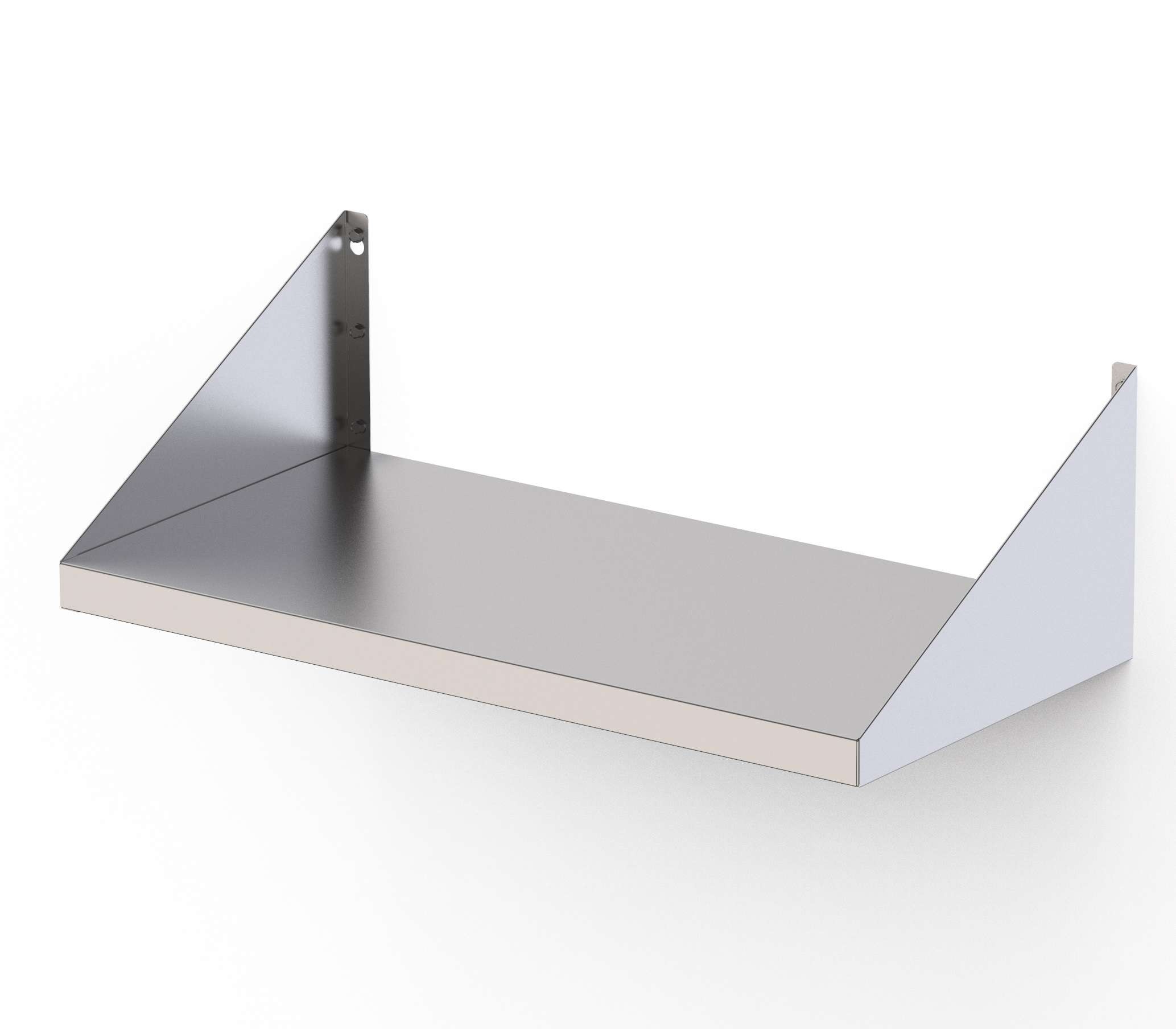 Prateleira Mural Inox para Micro-ondas 800x400x250h mm
