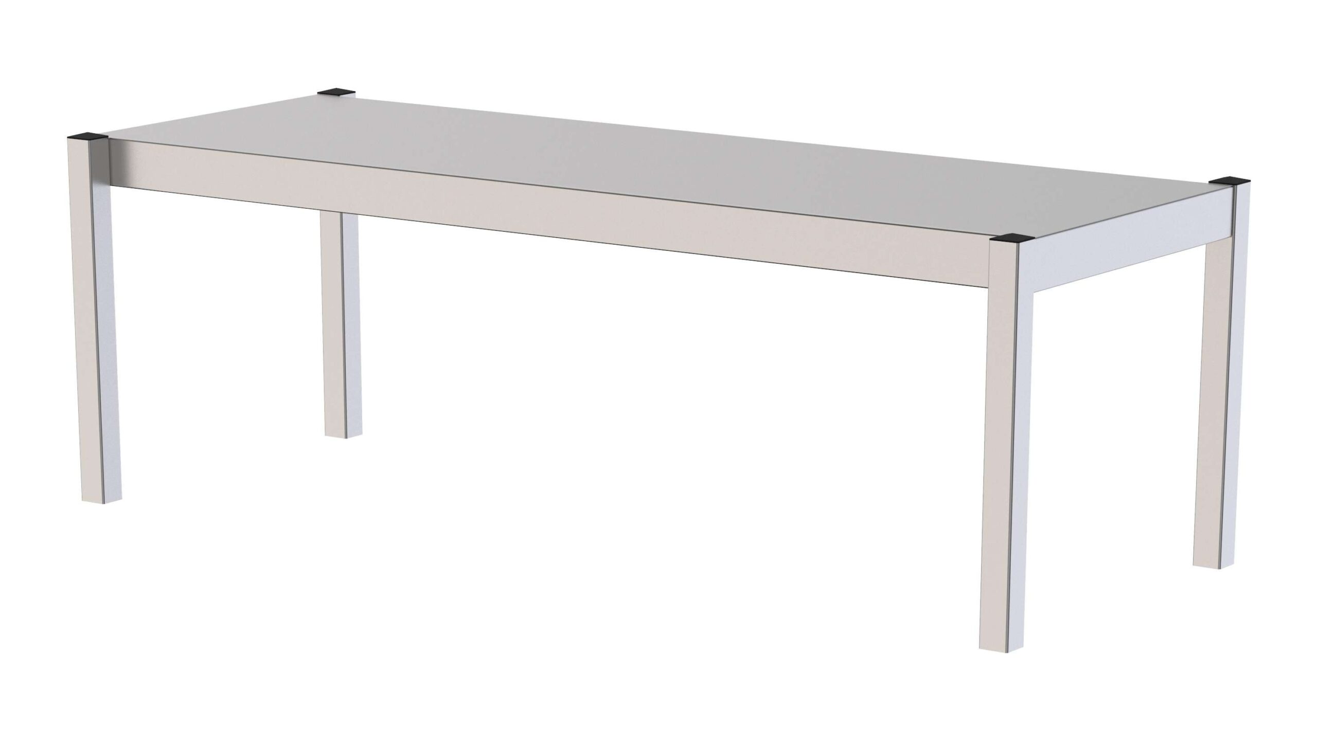 Prateleira de Sobremesa Inox para Mesa de Trabalho 900x350x300mm
