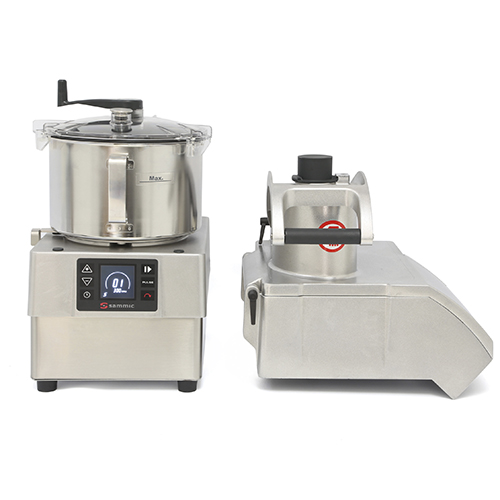 Processador de Alimentos Industrial 450 kg/h com Cutter 8 L