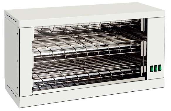 Torradeira Profissional de 2 Níveis 3600W Quartzo
